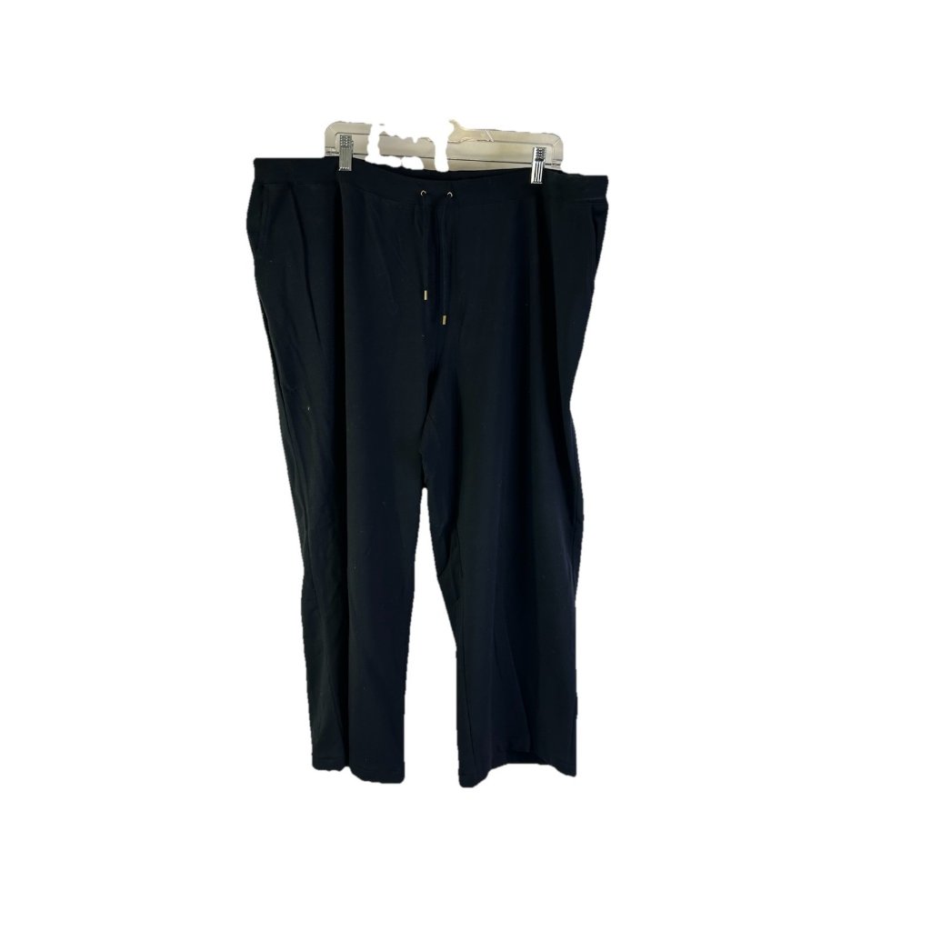Vintage 90s Lauren Ralph Lauren Navy Blue Baggy Pull On Sweat Pants